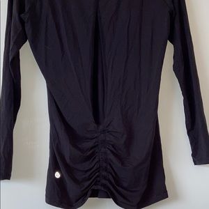 Lululemon open back long sleeve